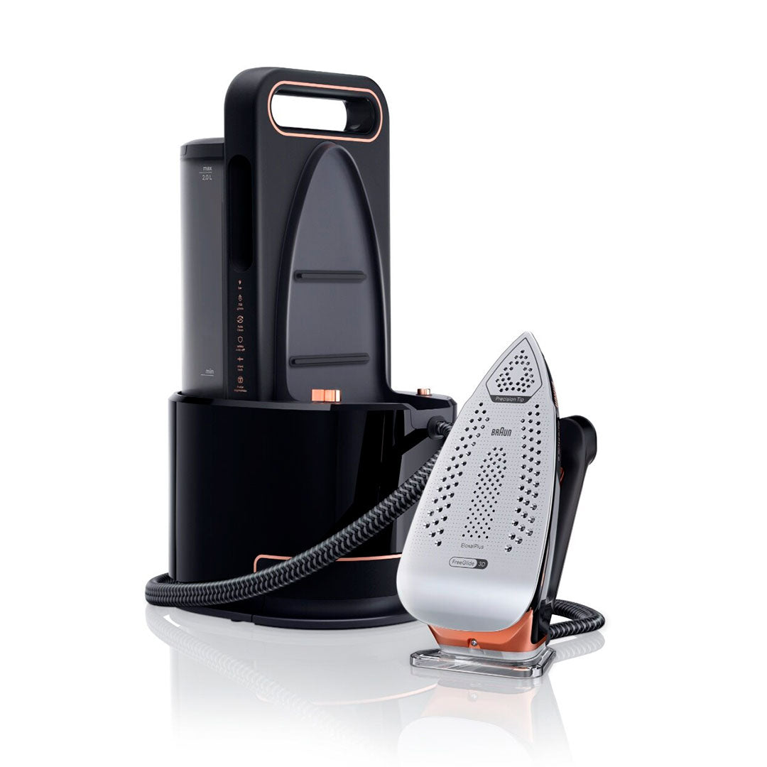 BRAUN FERRO CALDEIRA 2700W 9BAR BASE ELOXAL PLUS 3D IS9090BK