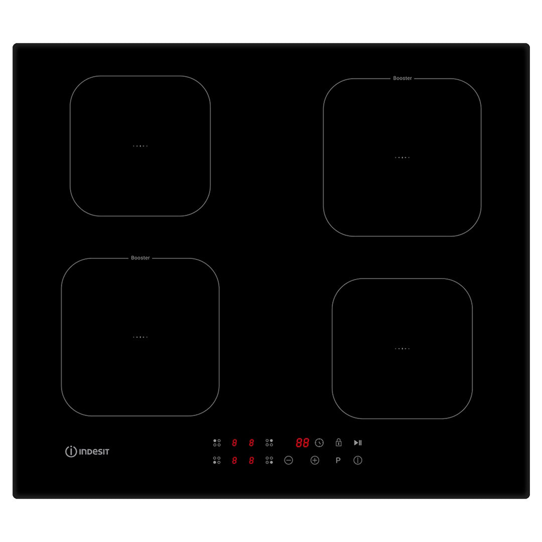 INDESIT PLACA INDUÇAO 60CM 4 ZONAS ISF18Q60NE