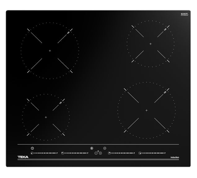 TEKA PLACA 60CMS INDUÇAO 4 ZONAS IZC64010BK