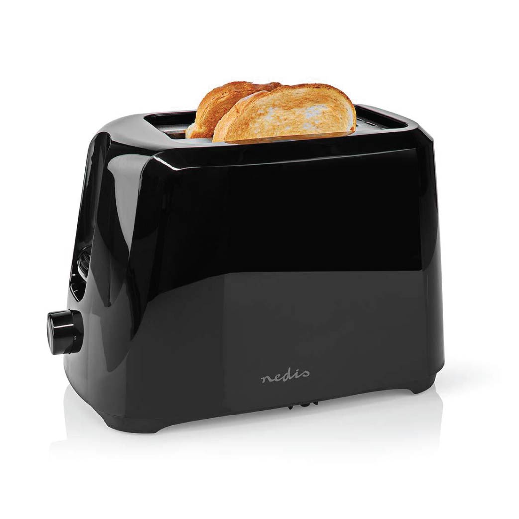NEDIS TORRADEIRA 2 FENDAS 700W PRETA KABT150EBK
