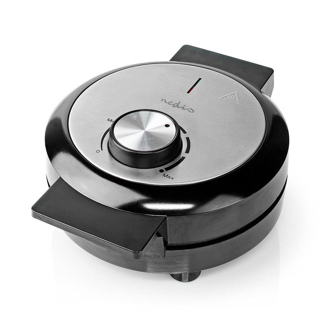 NEDIS MAQUINA DE WAFFLES 1000W 19CM KAWP100BK