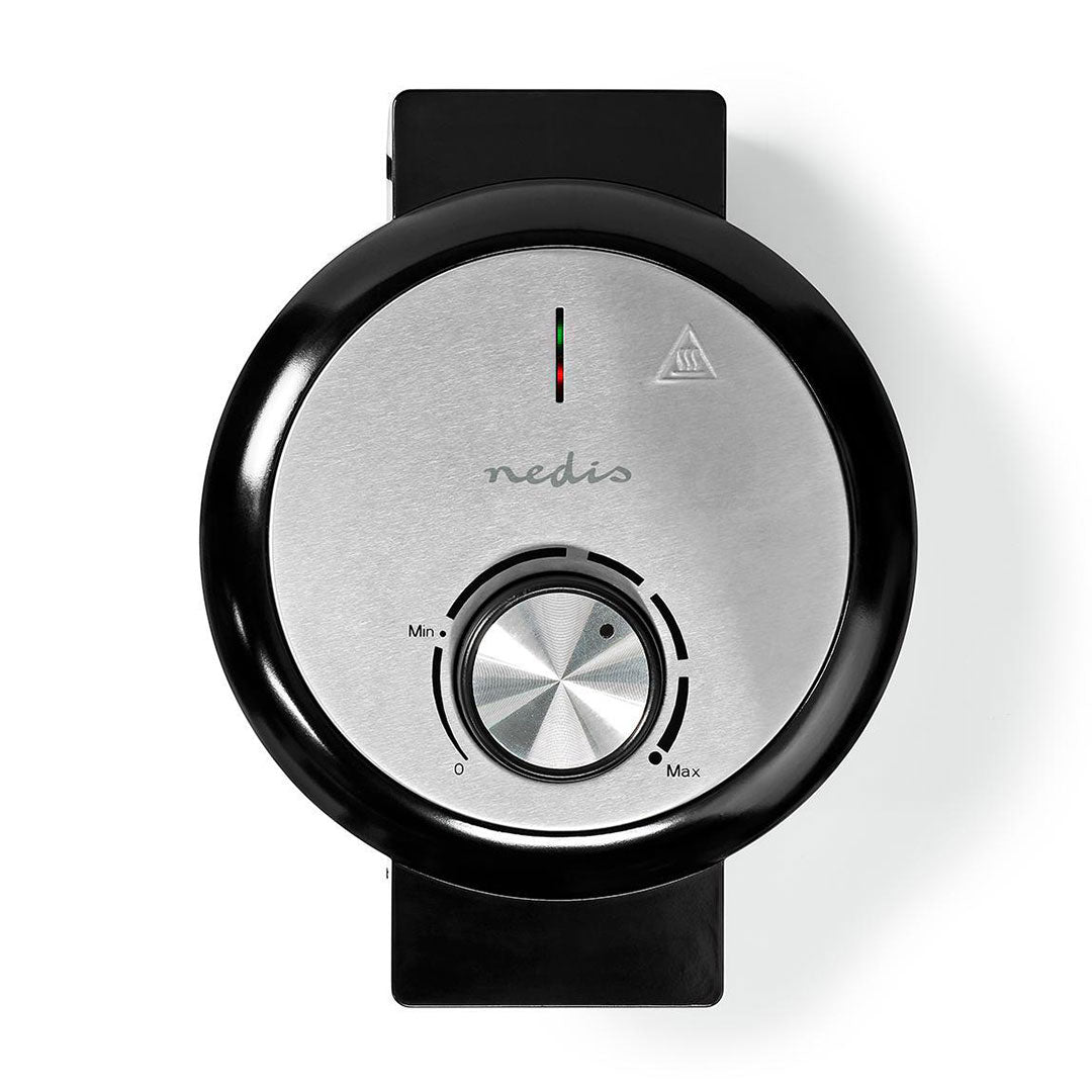 NEDIS MAQUINA DE WAFFLES 1000W 19CM KAWP100BK