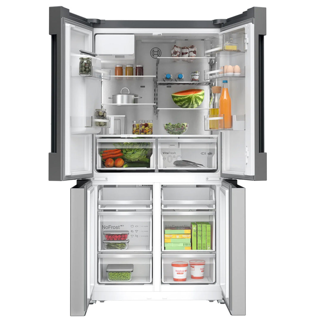 BOSCH SIDE BY SIDE 4PT 1830X905X731 NF 574LT DA INOX (E) KFI96APEA