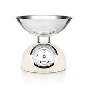Haeger Balança Cozinha Mecanica 5KG Pastel Cream Taça INOX