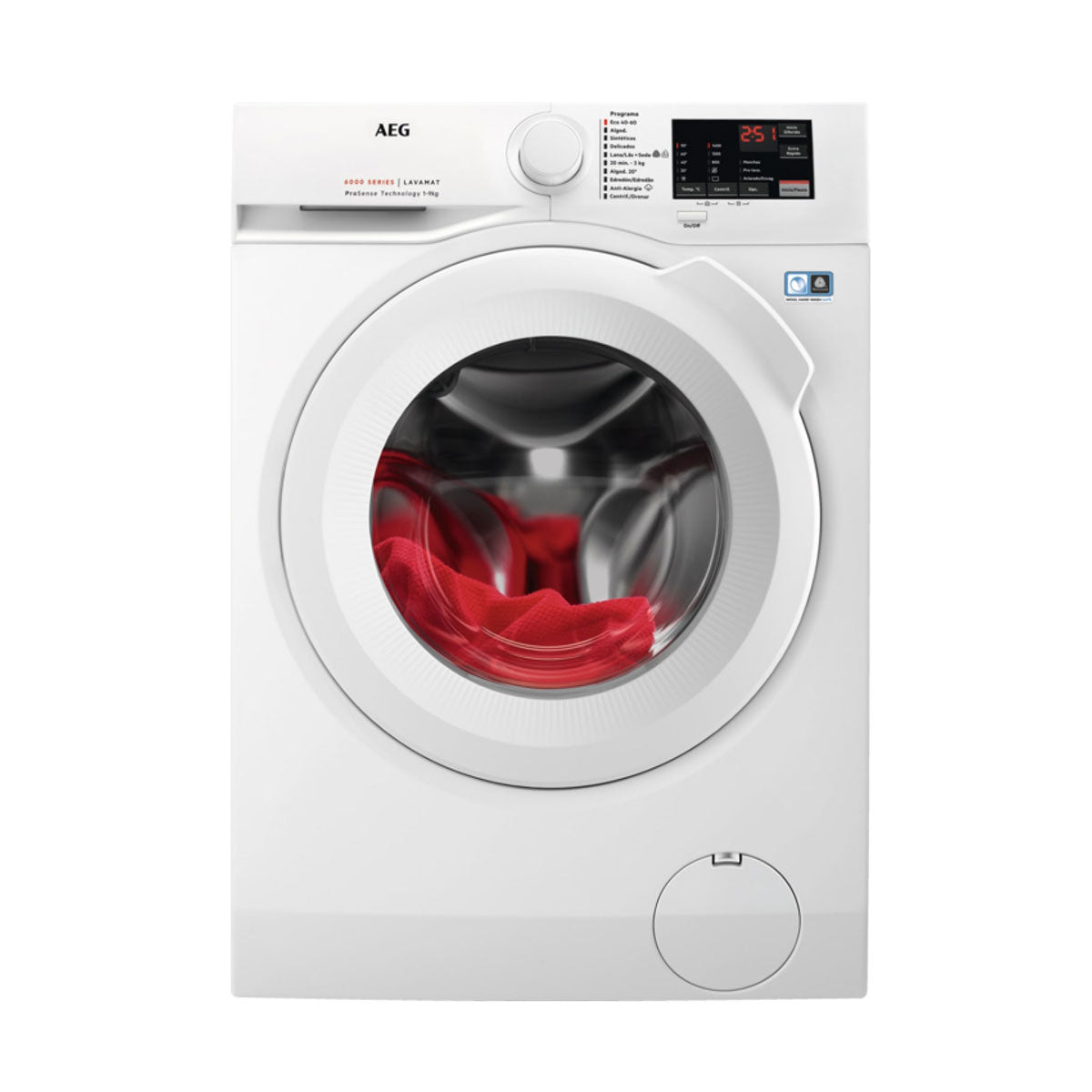 AEG MAQUINA ROUPA 9KG 1400RT (A) L6FBI947P