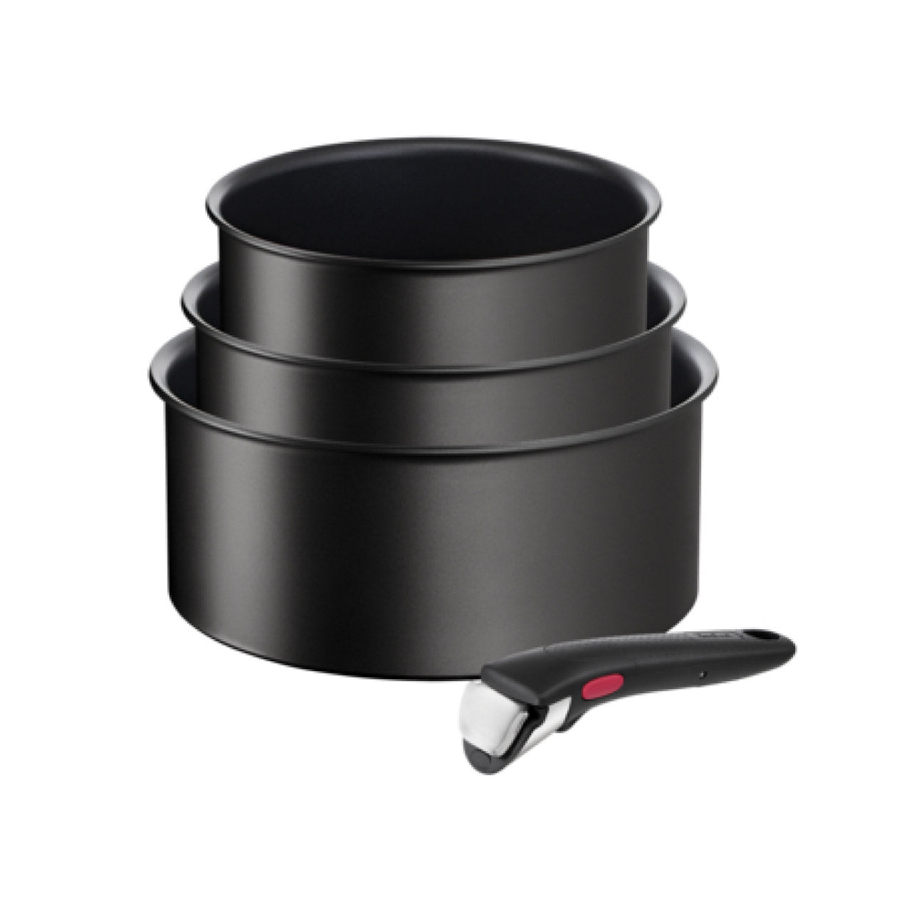 TEFAL 3CAÇAROLAS INGENIO UNLIMITED INDUÇAO 16/18/20CM + PEGA L7639343