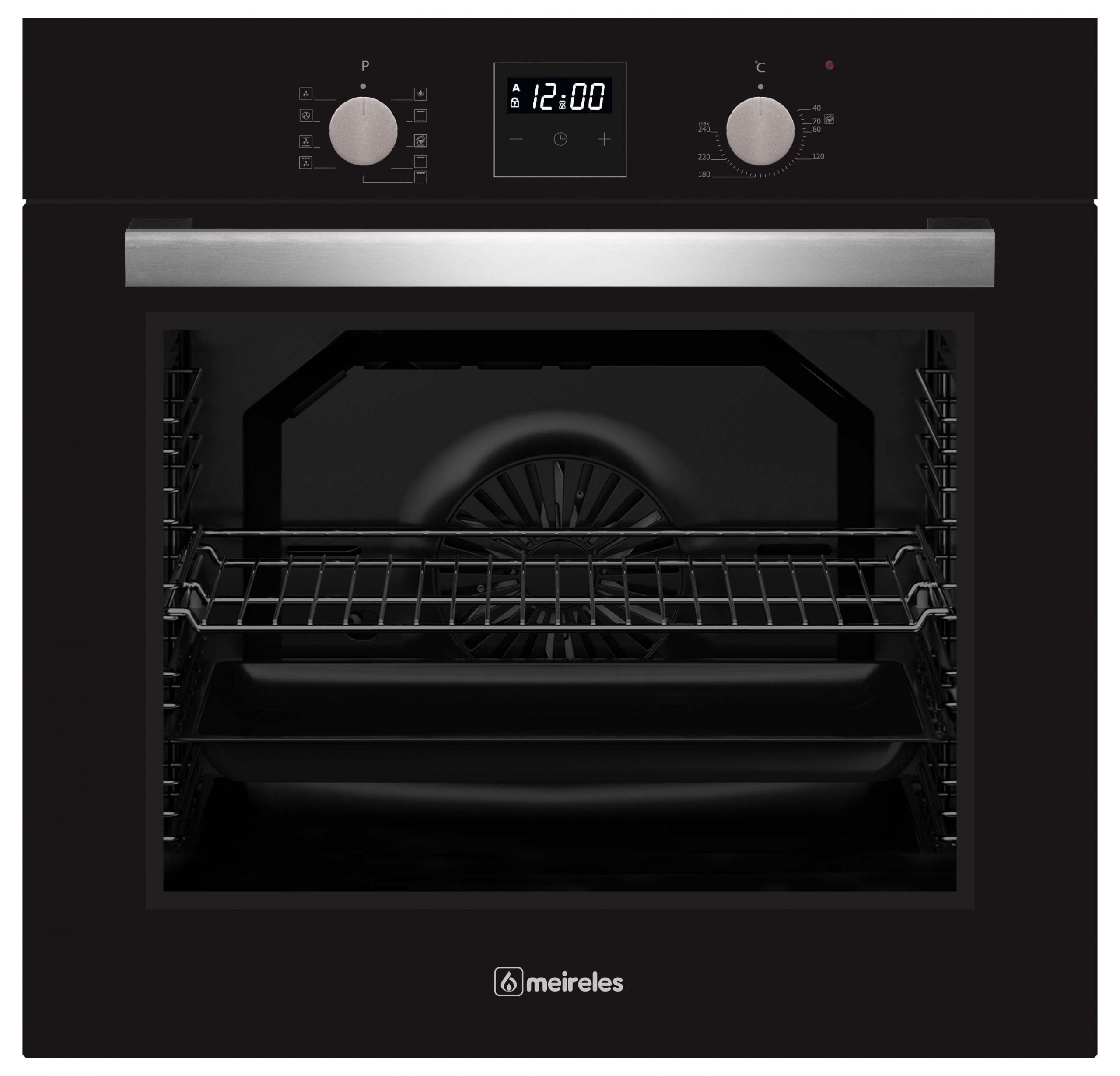 MEIRELES FORNO MULTIFUNÇOES 80LT 9FUNÇOES PRETO A MF8900N