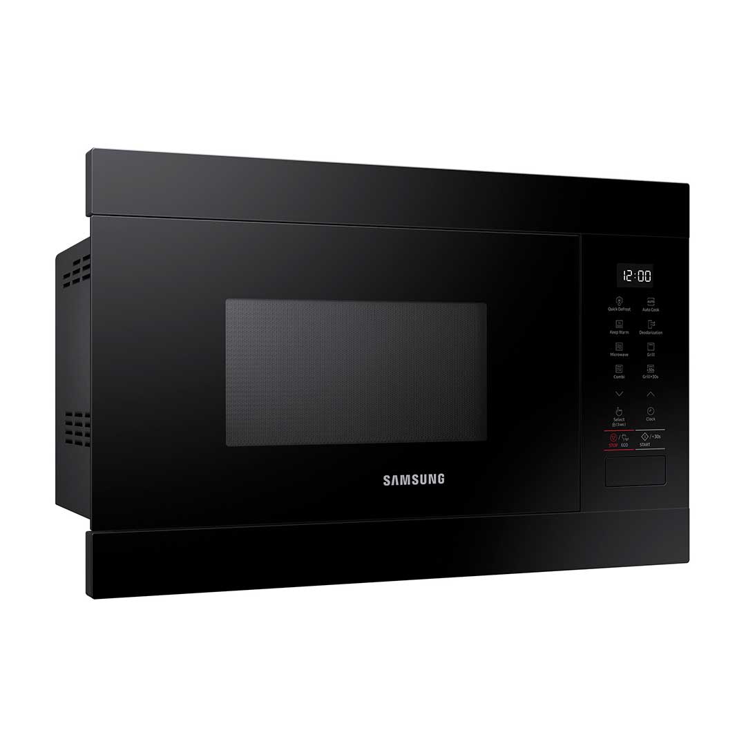 SAMSUNG MICROONDAS INTEG 22LT 850W GRILL 1100W PRETO MG22M8254AKE1