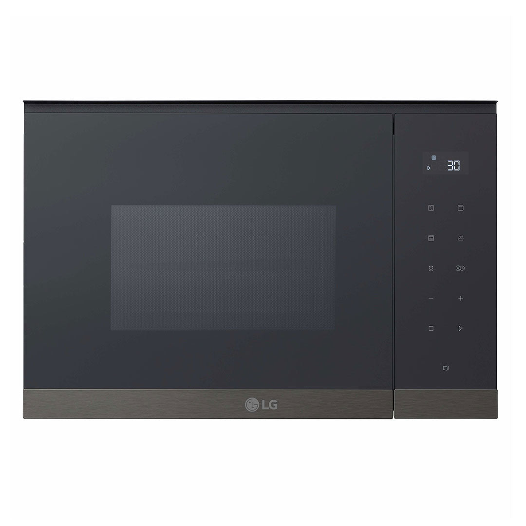 LG MICROONDAS 25LT 900W GRILL 1000W VIDRO PRETO MG7Z2593B