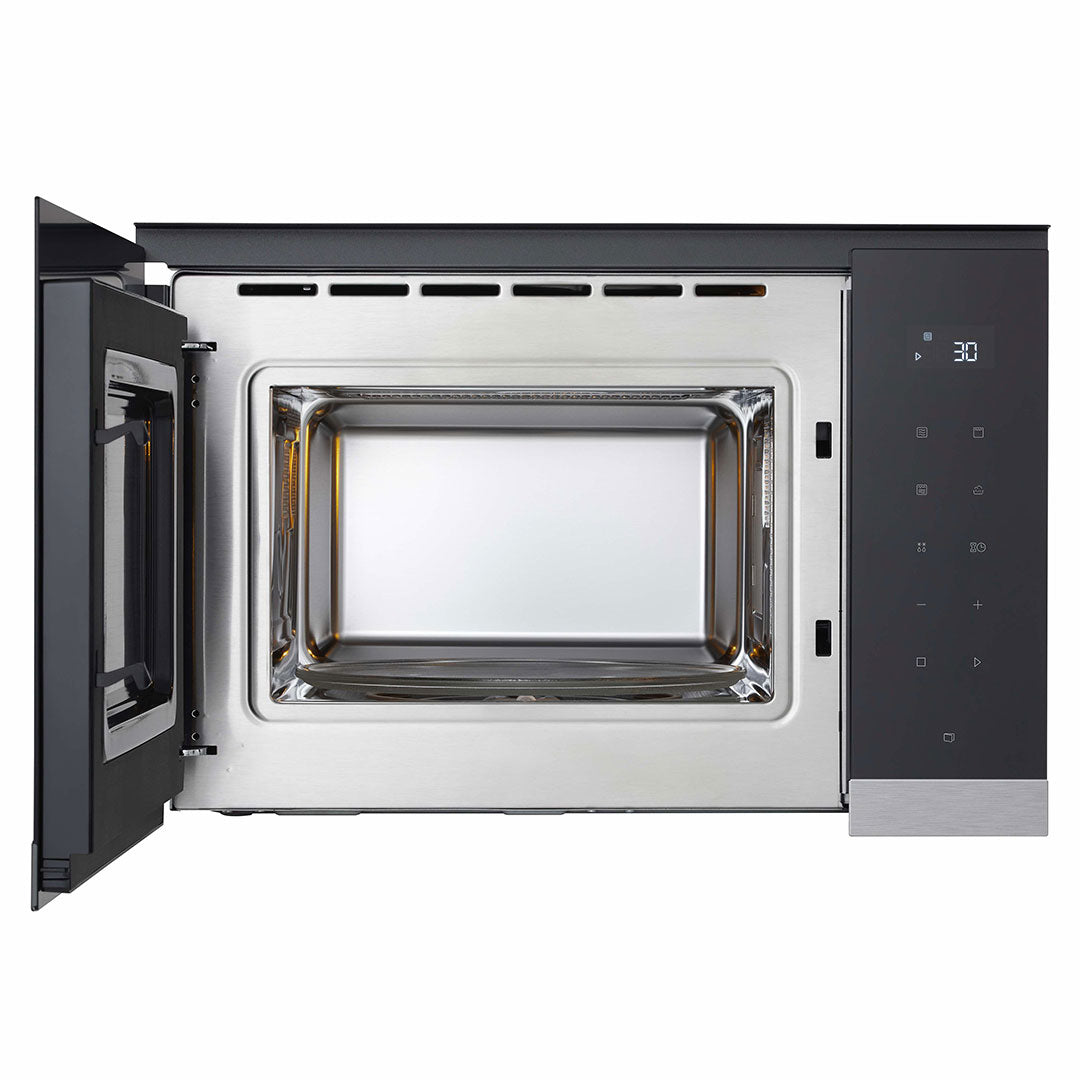 LG MICROONDAS INTEG 25LT 900W GRILL 1000W VIDRO PRETO MG7Z2593D