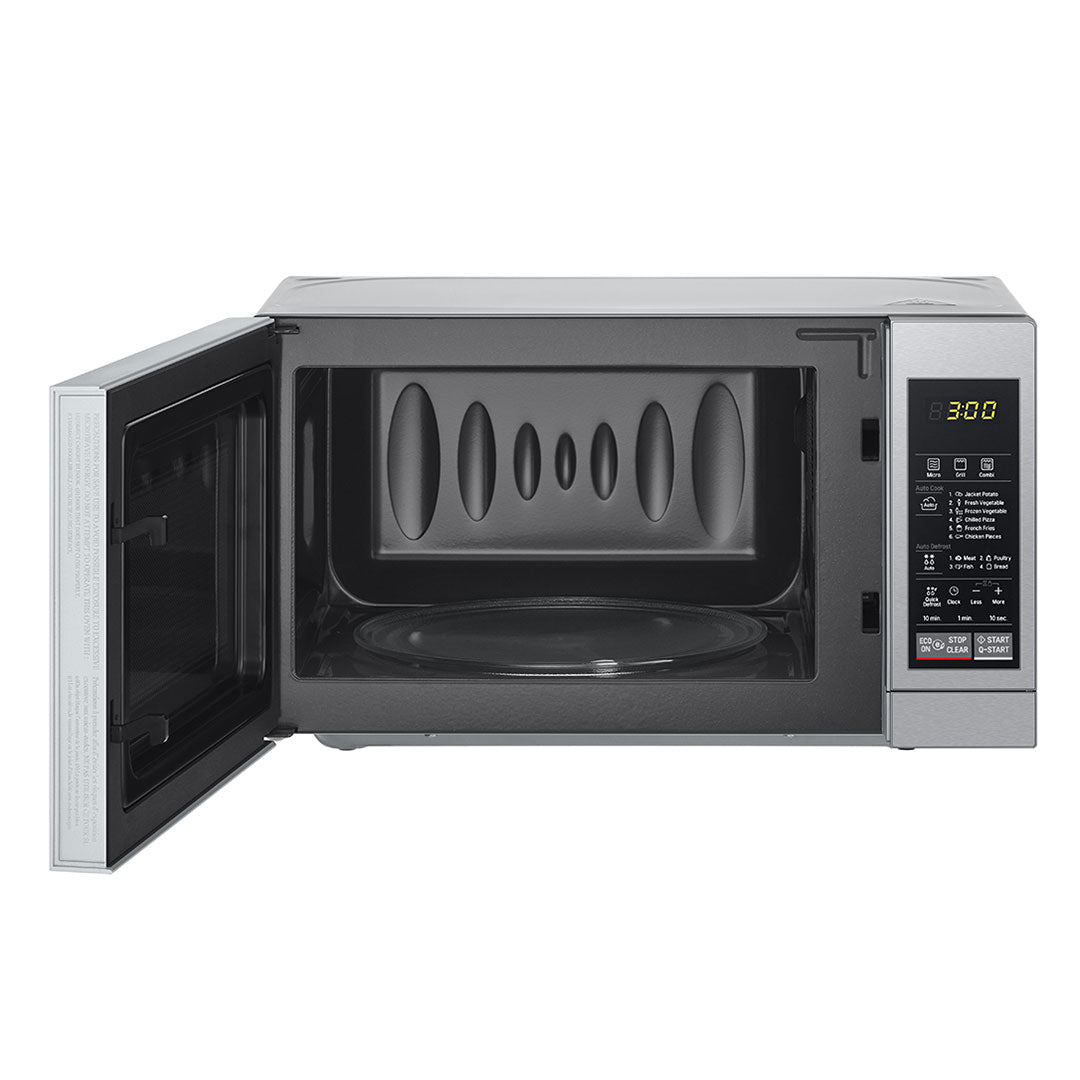 LG MICROONDAS 20LT 1000W GRILL 600W INOX MH6044V