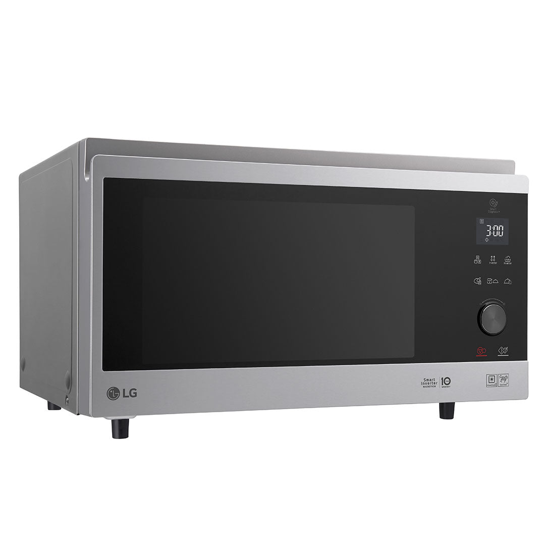 LG MICROONDAS CONVECÇAO 39LT 1350W GRILL 950W INOX MJ3965ACS