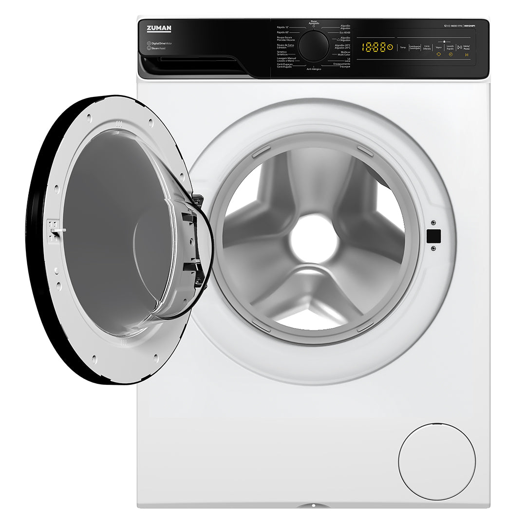 ZUMAN MAQUINA ROUPA 12KG 1400RT (A) MR1214P1