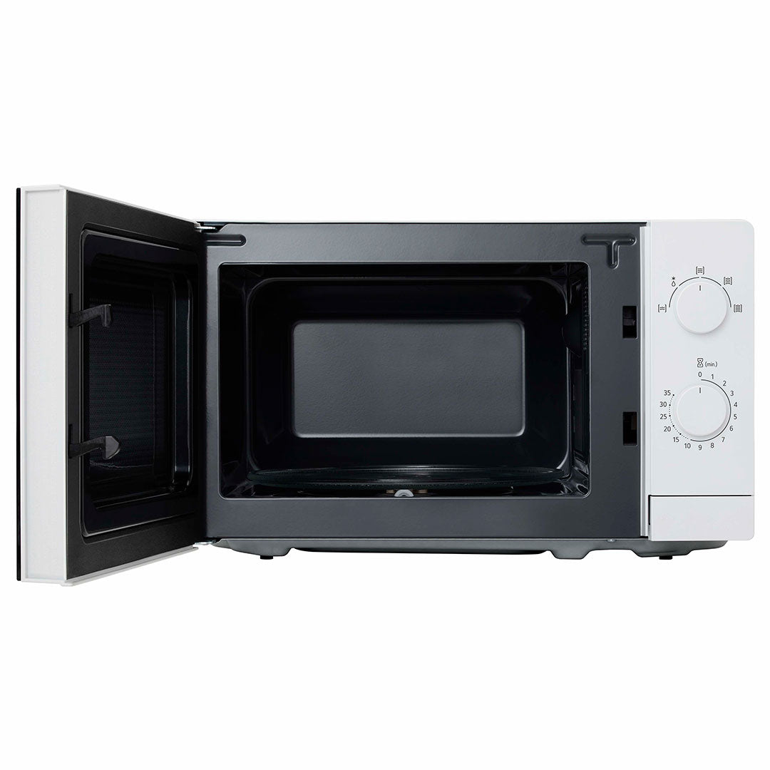 LG MICRO ONDAS 20LT 700W S/GRILL BRANCO PORTA VIDRO PRETO MS2082H