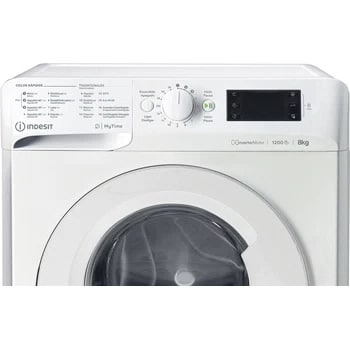 Máquina de Lavar Roupa INDESIT MTWE 81295 W SPT (8Kg - 1200 rpm)