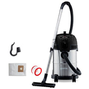 Nilfisk Aspirador 1400W PO e AGUA 30LT 128390173 INOX