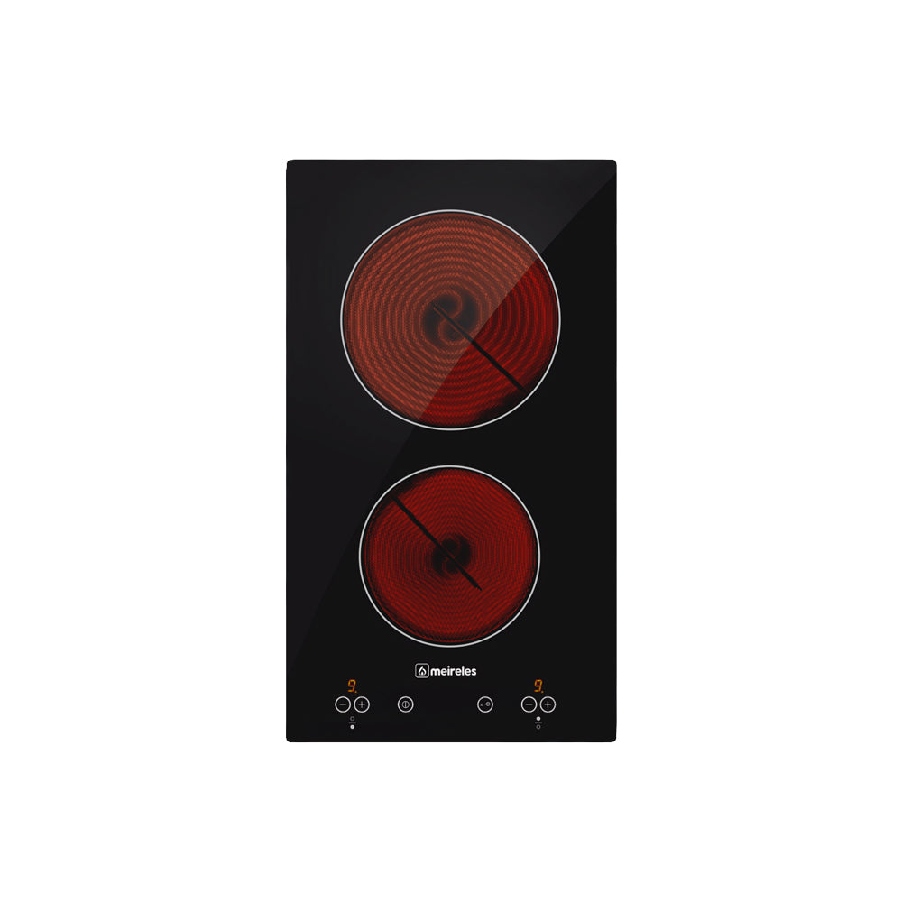 MEIRELES PLACA DOMINO VITROCERAMICO 30CM VIDRO BISELADO MV1312