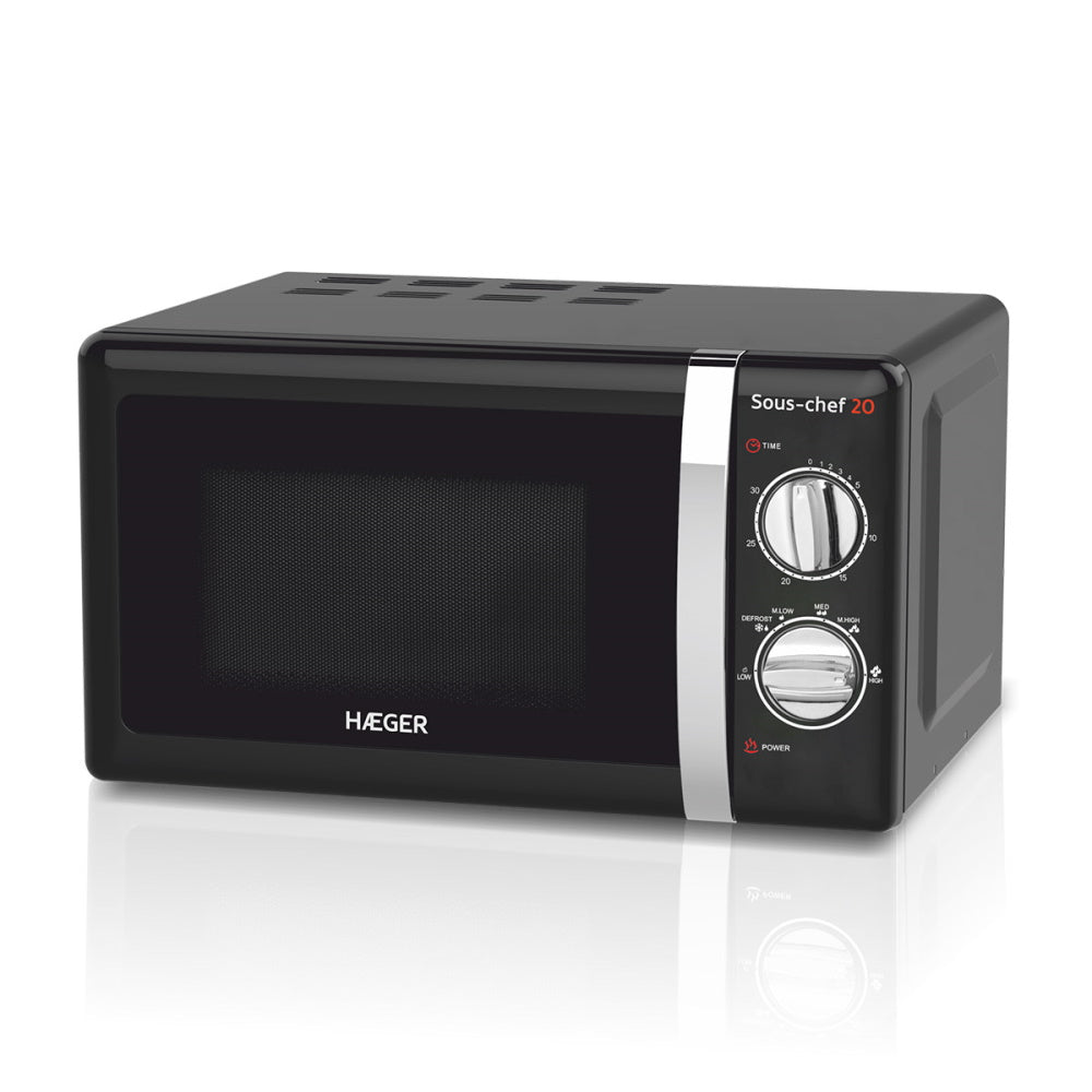 Micro-ondas Haeger Sous-Chef 20 Black MW-70B.007A