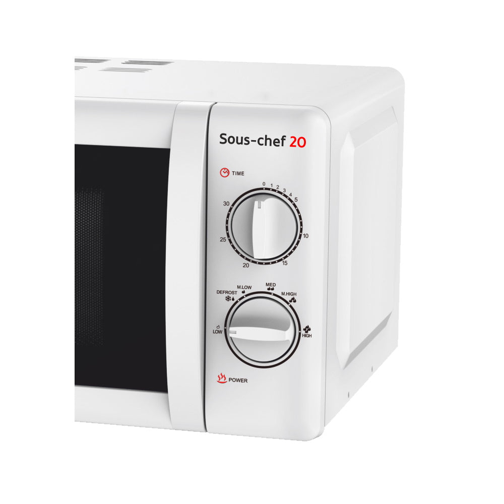 Micro-ondas Haeger Sous-Chef 20 White MW-70W.006A