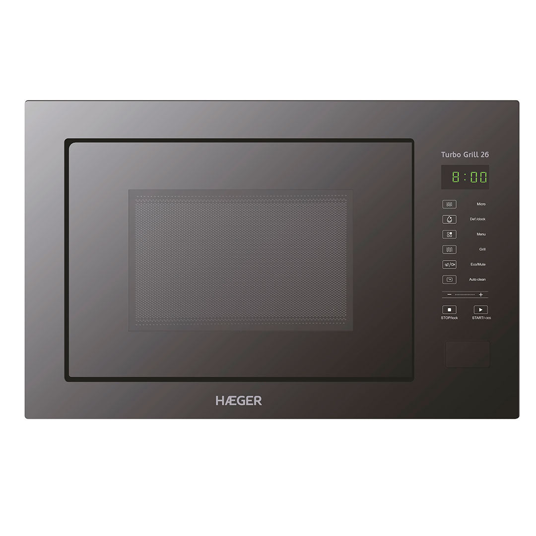 HAEGER MICROONDAS INTEG. 26LTS DIGITAL PRETO MW85B013A