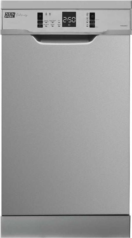 NEW POL MAQUINA LOUÇA 45CM 6PROG 10TALHERES INOX (E) NWD456X1