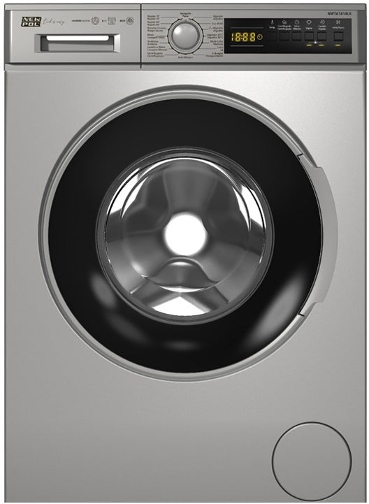 NEW POL MAQUINA ROUPA 8KG 1400RT SILVER (A) NWTA1814LX