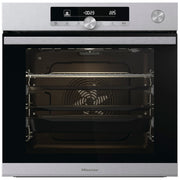 Hisense Forno Multif Pirolitico 77LT INOX A+