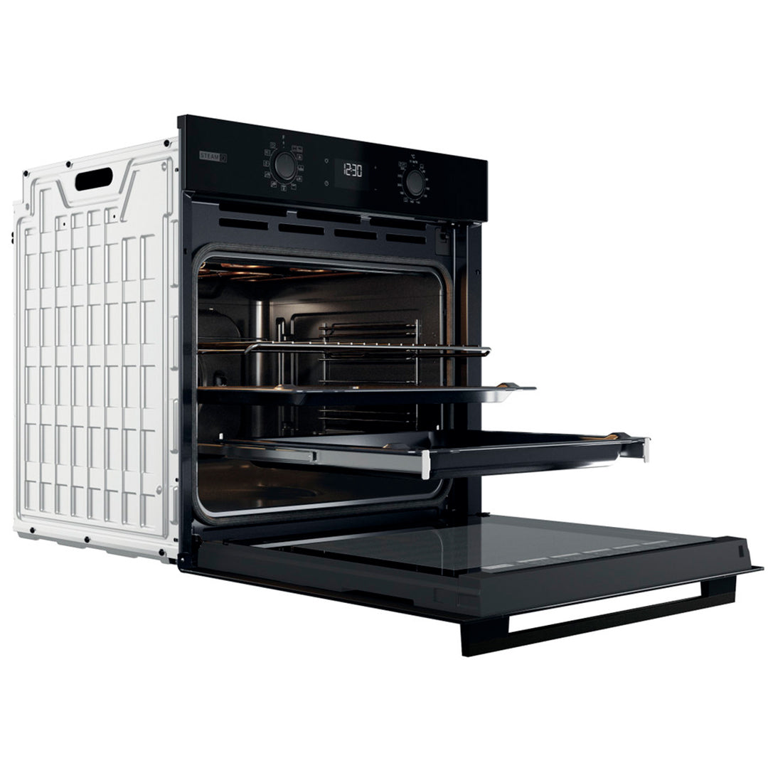 WHIRLPOOL FORNO 71LT MULTIF HIDRO PIROLITICO PRETO A+ OMSK58RU1SB