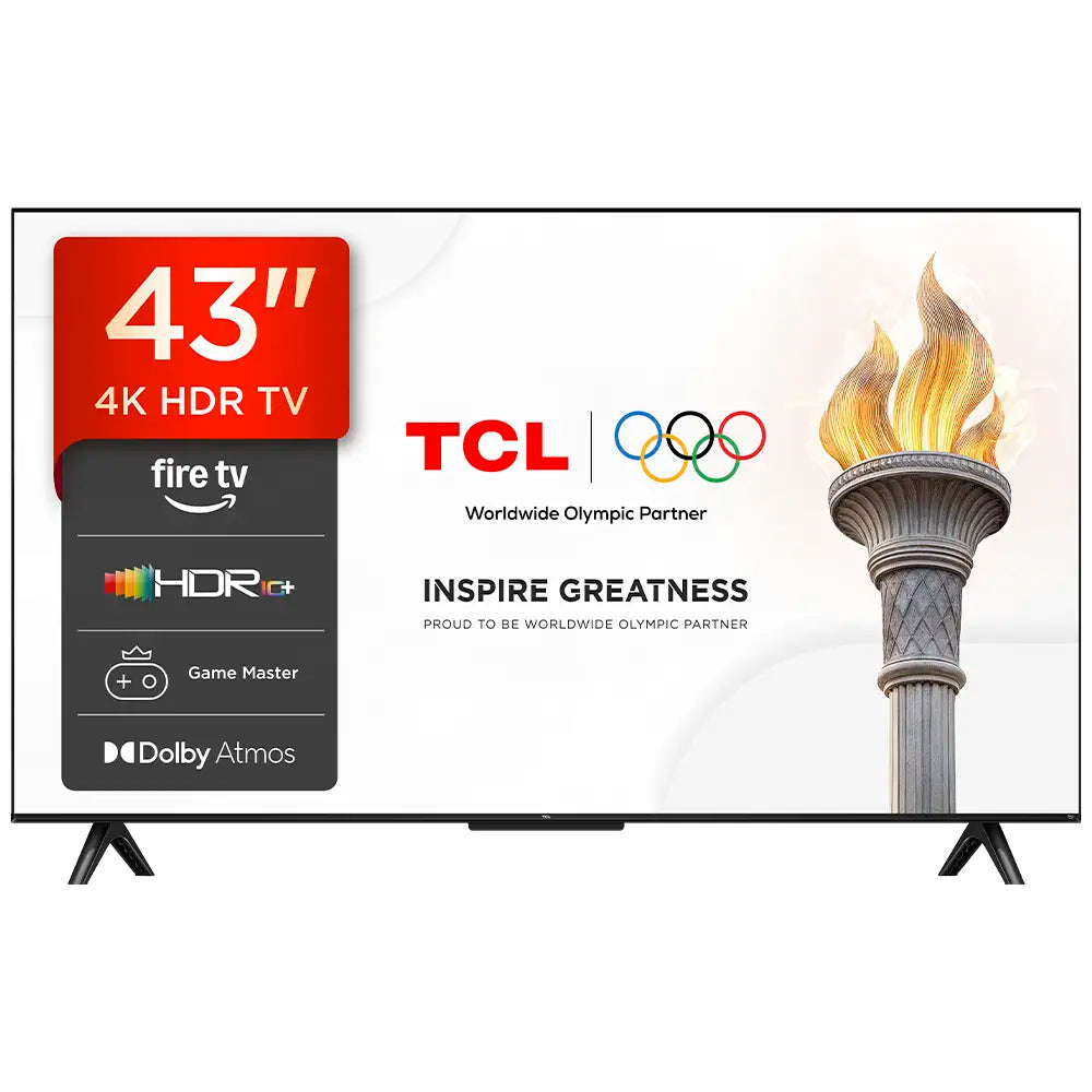 TCL LED 43" 4K UHD Google TV 3HDMI 1USB (f)