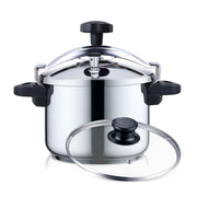 Haeger Panela Pressao Cooker PLUS 4LTS INOX Tampa Vidro