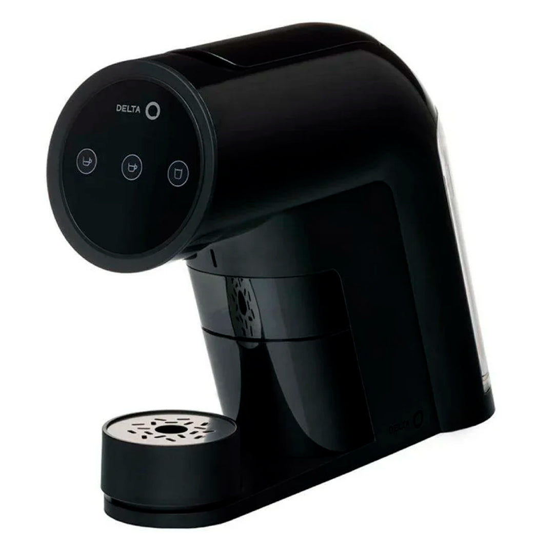 Delta Q Maquina Cafe + Milq Batedor de Leite QIT Iconiq Pret