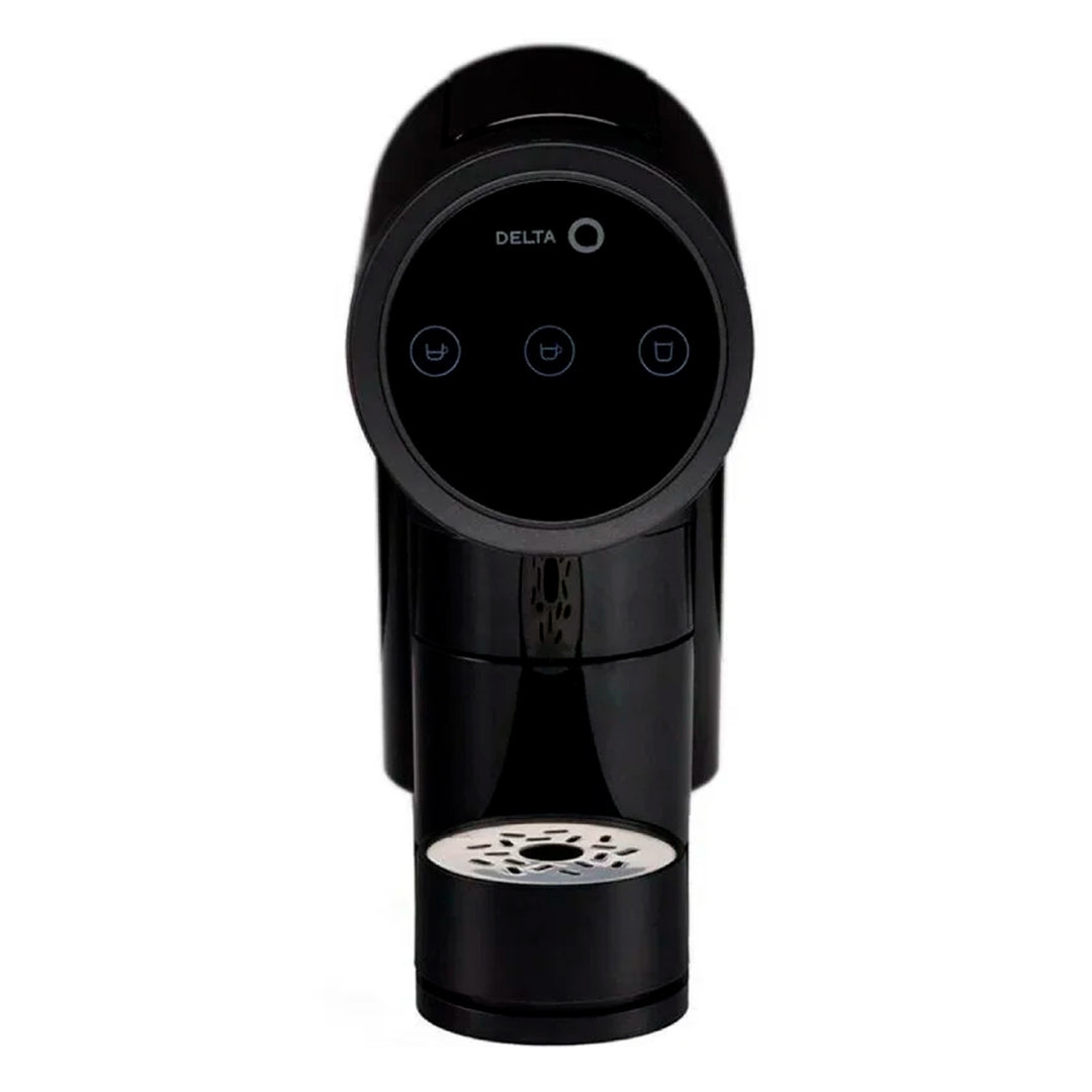 Delta Q Maquina Cafe + Milq Batedor de Leite QIT Iconiq Pret