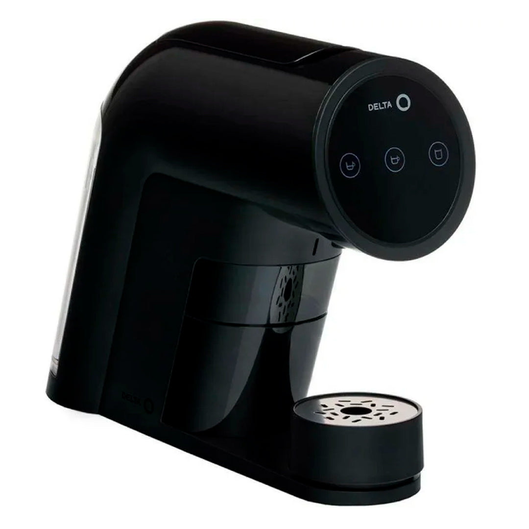 Delta Q Maquina Cafe + Milq Batedor de Leite QIT Iconiq Pret