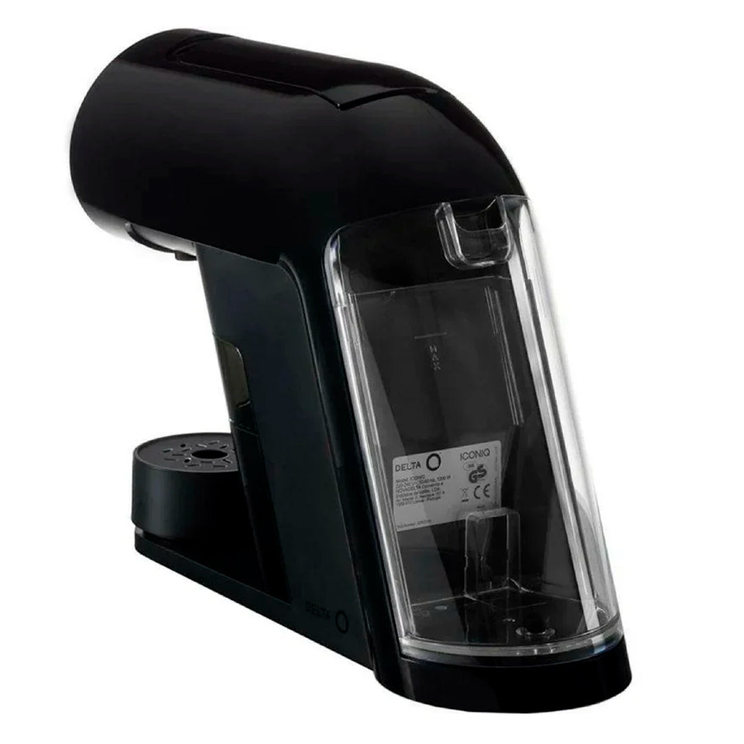 Delta Q Maquina Cafe + Milq Batedor de Leite QIT Iconiq Pret