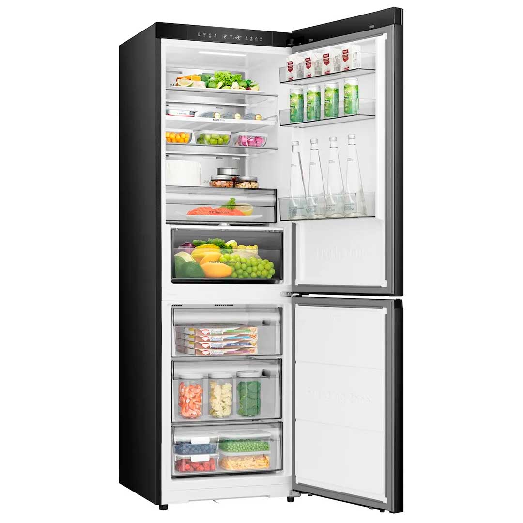 HISENSE COMBINADO 1856X595X600MT 330LT NF PRETO (C) RB3K330SAFC