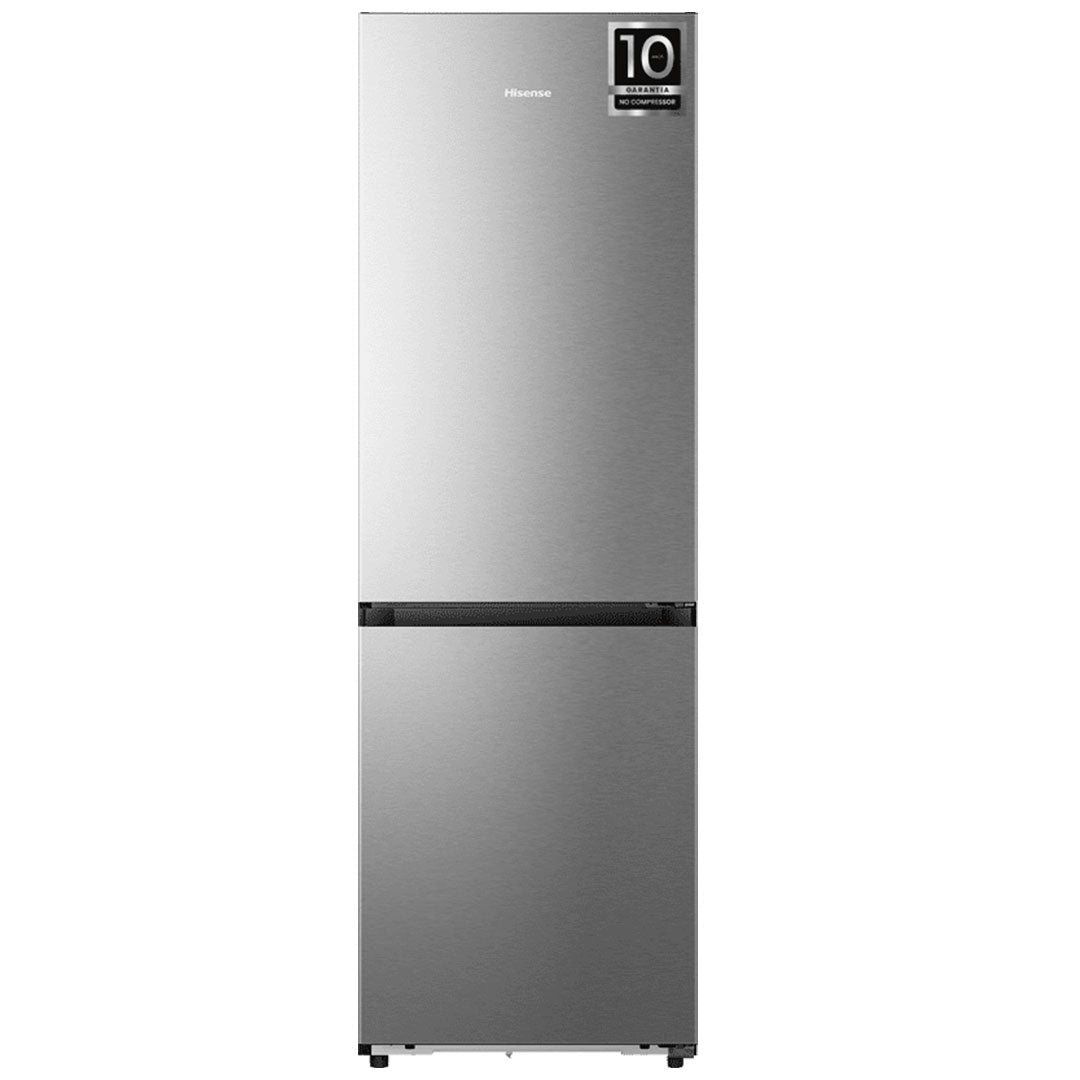 HISENSE COMBINADO 1856X595X600MT 330LT NF INOX (C) RB3K330SAIC