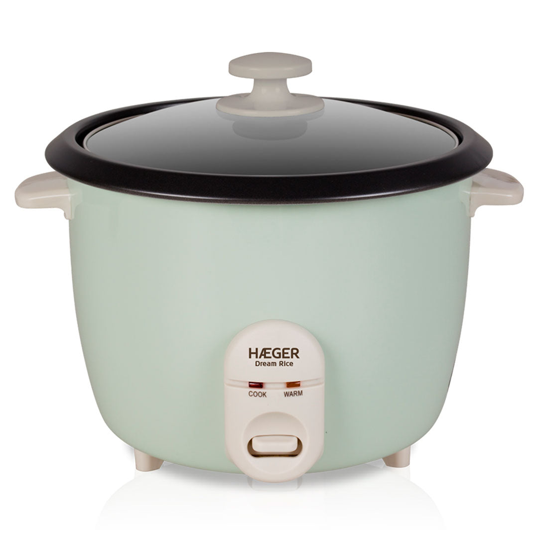 HAEGER PANELA COZER ARROZ CAPACIDADE 1,8LT 700W RC18L002A