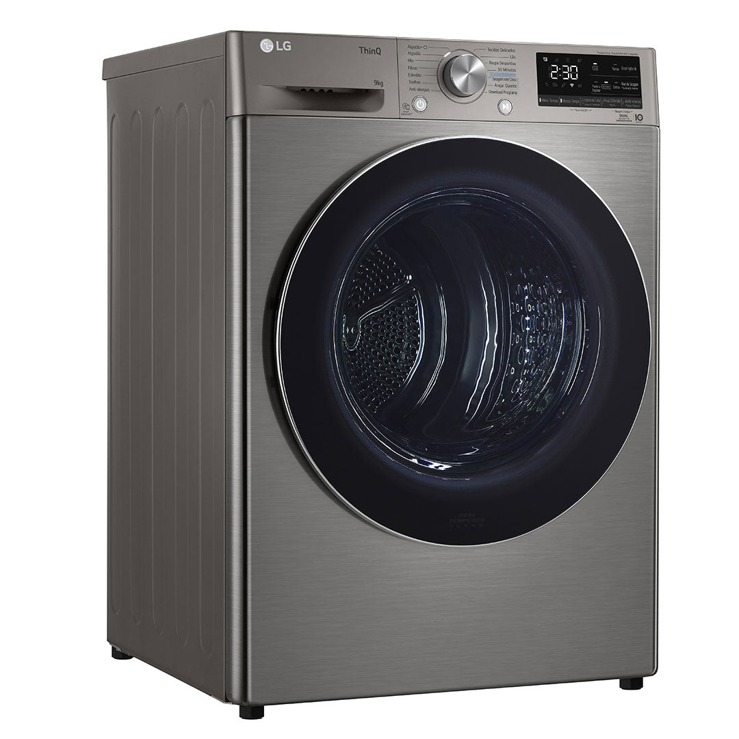 LG SECADOR ROUPA 9KG BOMBA CALOR INOX (C) RH90V9PV2N