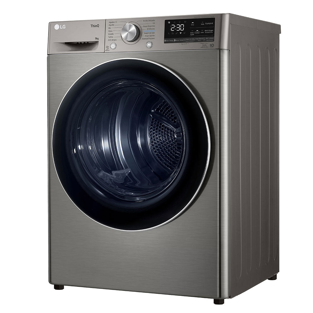 LG SECADOR ROUPA 9KG BOMBA CALOR INOX (C) RH90V9PV2N