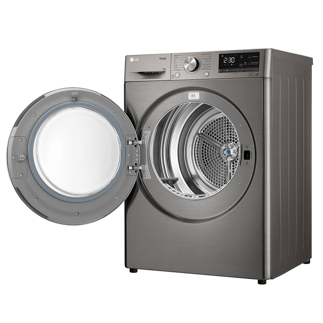 LG SECADOR ROUPA 9KG BOMBA CALOR INOX (C) RH90V9PV2N