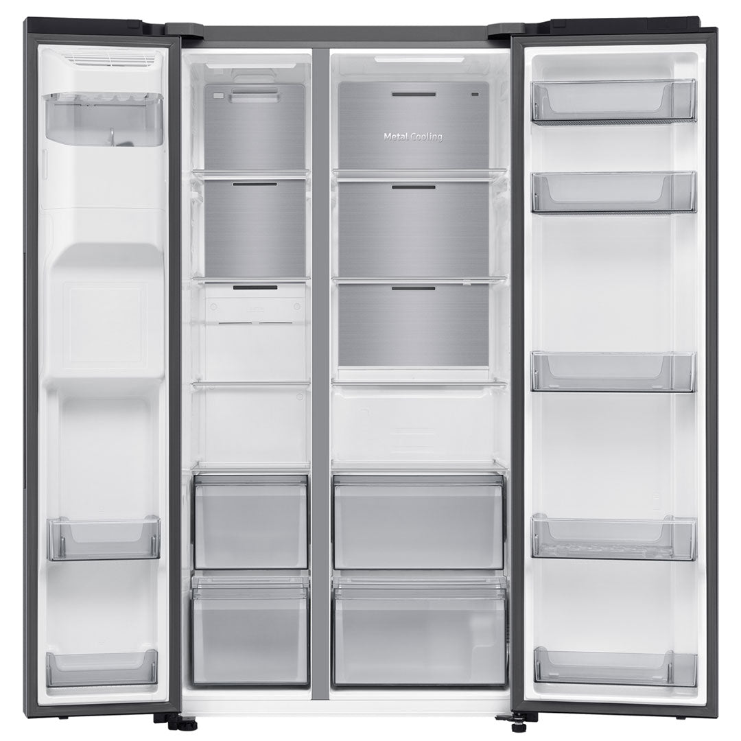 SAMSUNG SIDE BY SIDE 1784X912X726 640LT DAG NF INOX (E) RS70F64KETEF
