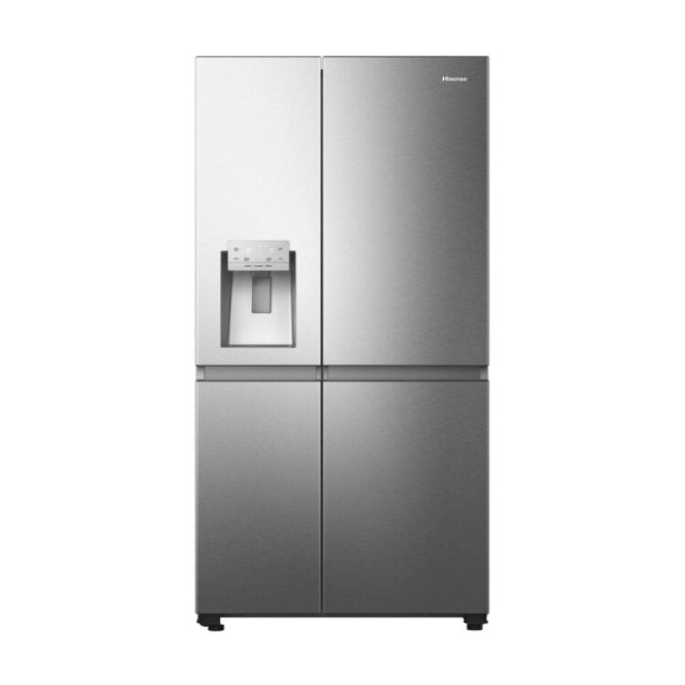 HISENSE SIDE BY SIDE 1795X910X730MT 632LT NF DAG LK INOX (C) RS818N4TIC