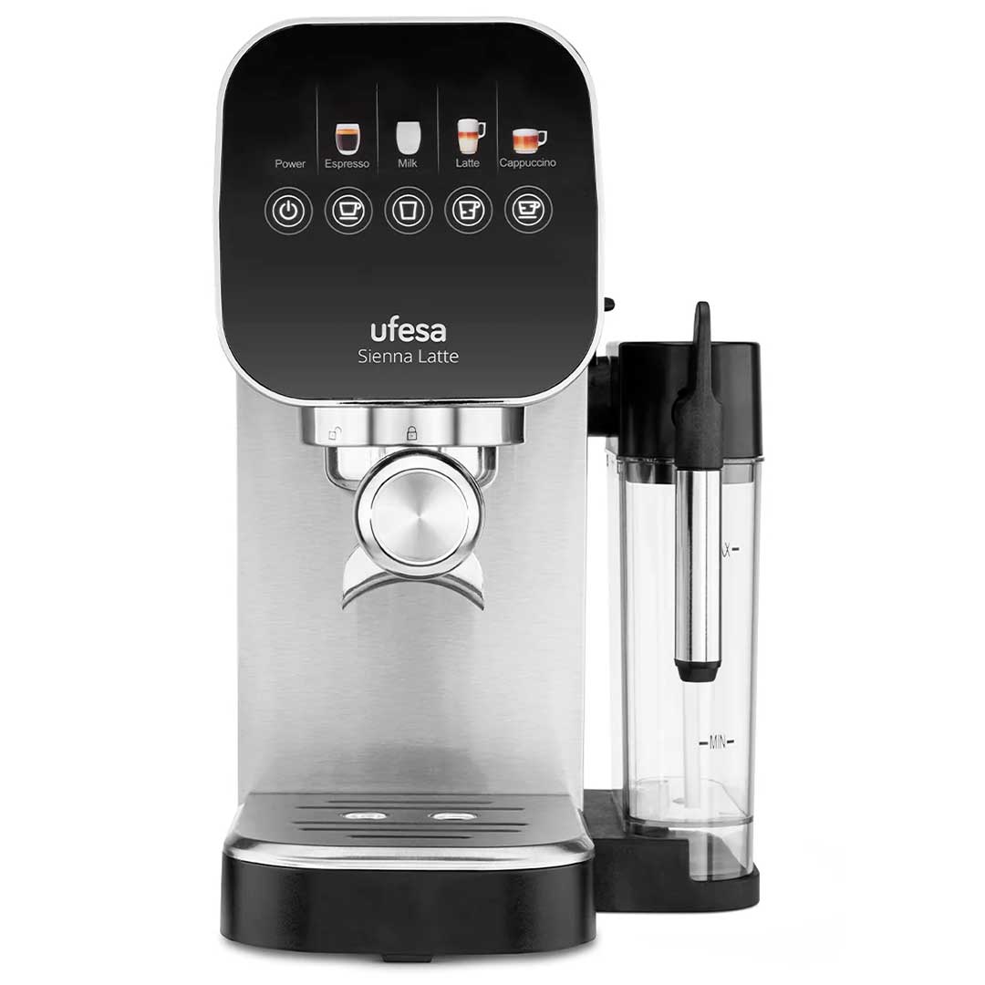 UFESA MAQUINA CAFE EXPRESSO 1360W 20BARES SIENNALATTE