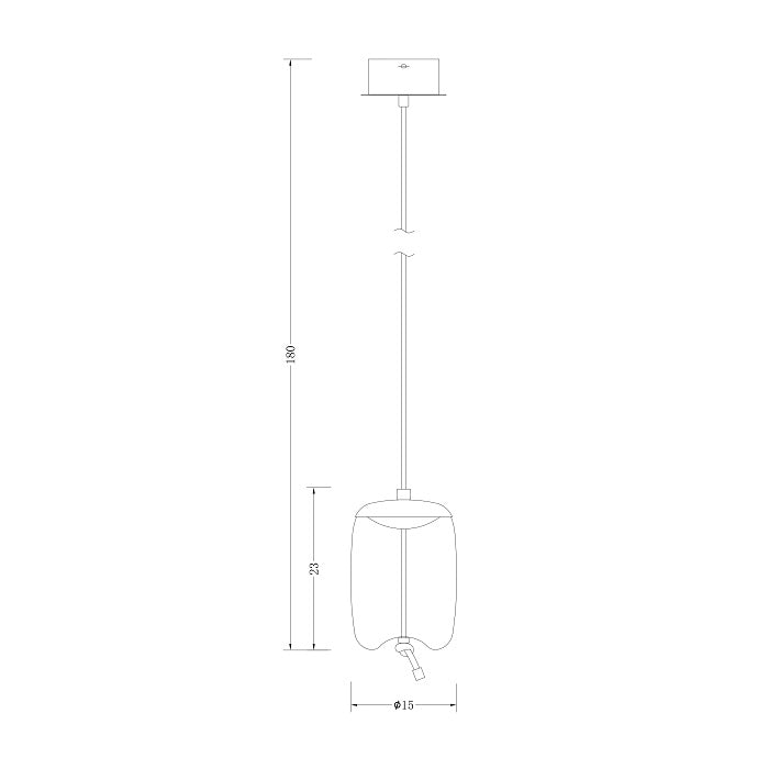 Candeeiro de Tecto SIMON 101380581 LED 8W