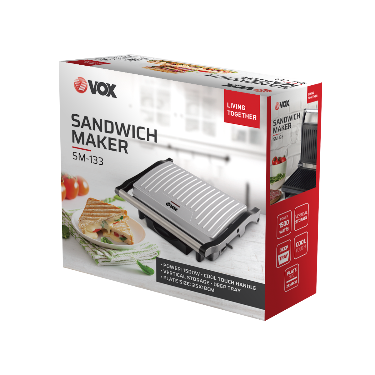 Grelhador Vox SM 133