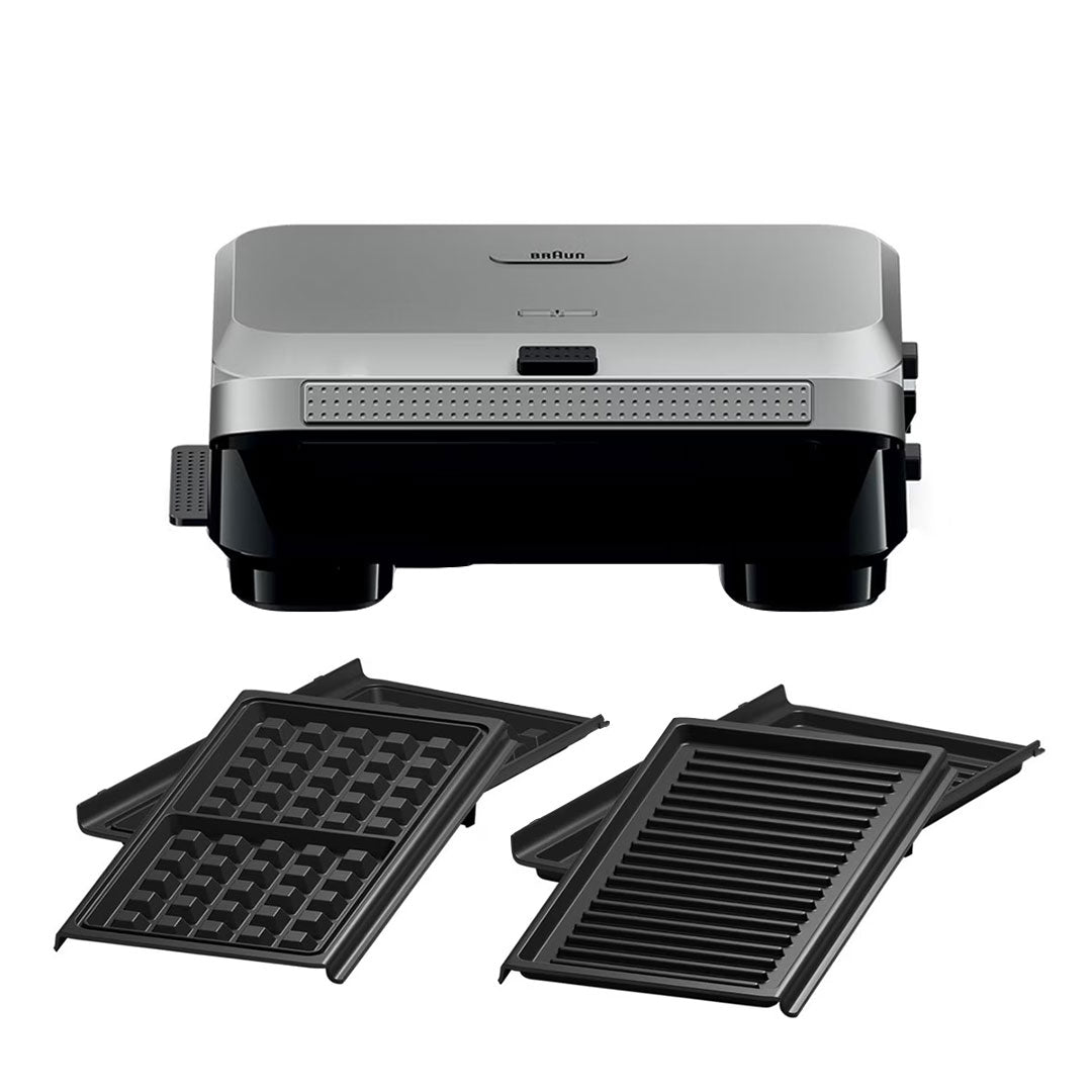BRAUN GRELHADOR 800W PLACAS AMOVIVEIS ANTI ADERENTE SM5006