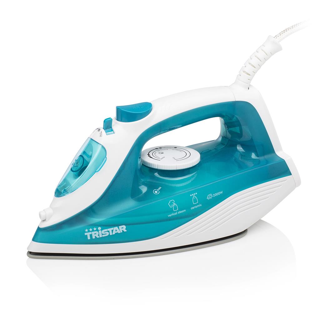 TRISTAR FERRO VAPOR 2000W VAPOR 40GR BASE CERAMICA ST8300