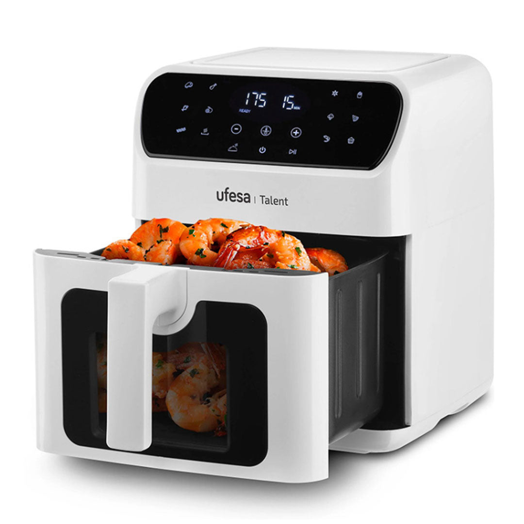 UFESA FRITADEIRA S/OLEO 6,5LT 1500W 13PROG WHITE TALENT