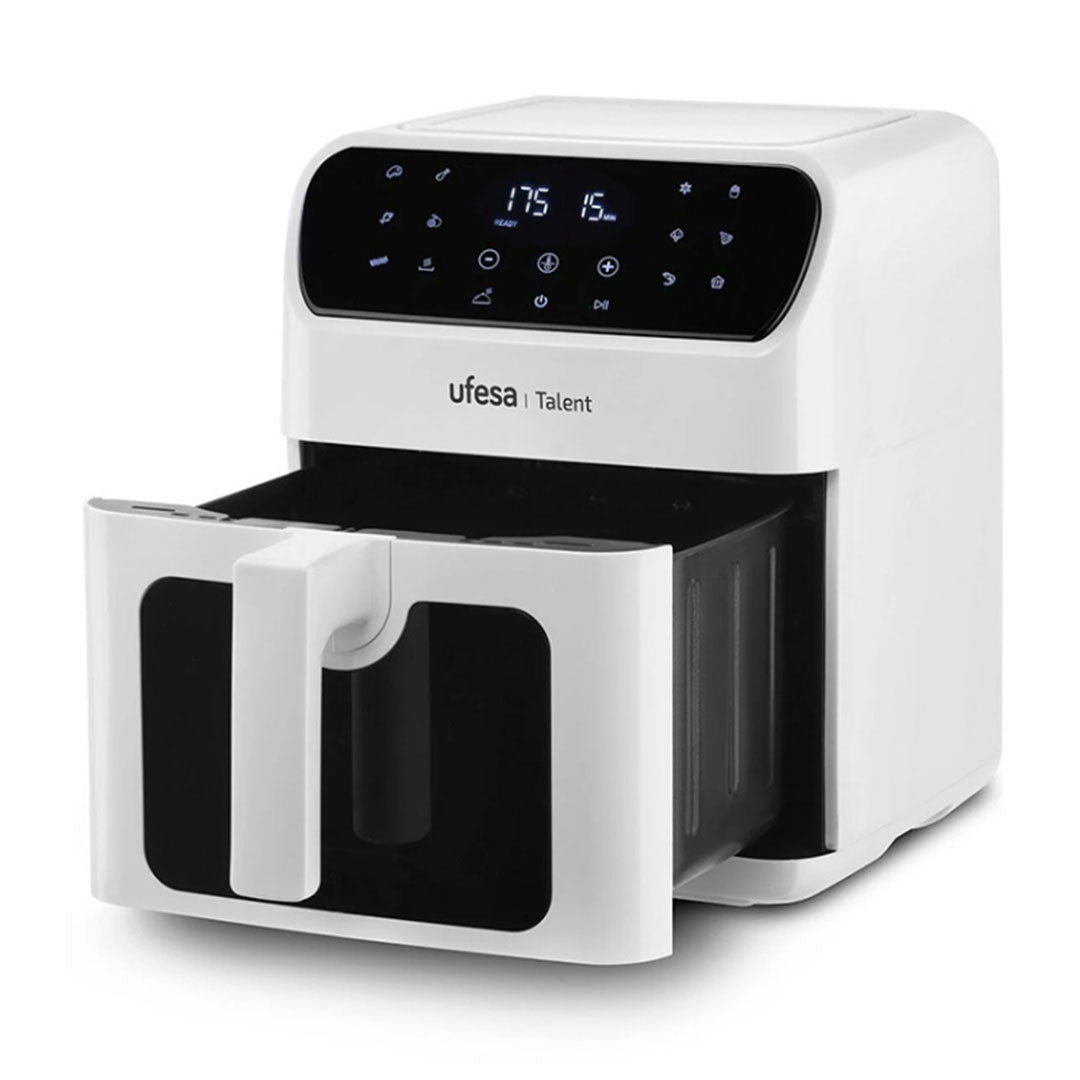 UFESA FRITADEIRA S/OLEO 6,5LT 1500W 13PROG WHITE TALENT