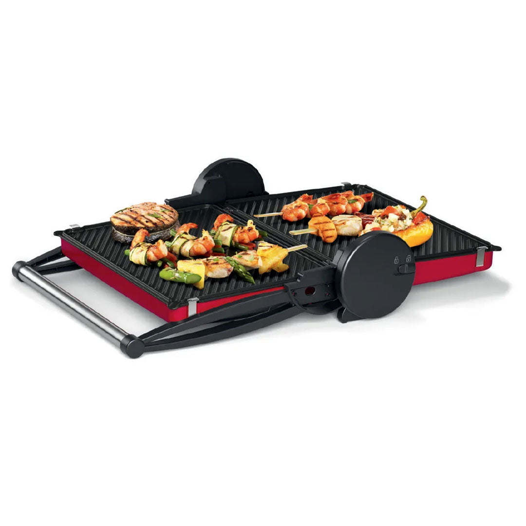 BOSCH GRELHADOR 2000W PLACA 328x238MM VERMELHO TCG4104